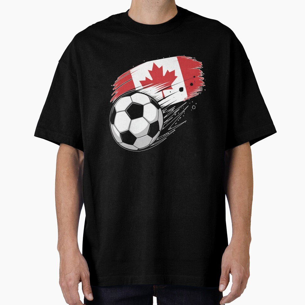 Maple Leaf Soccer Ball Sports Lover Canada by QuiteOrbit