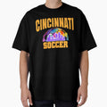 Cincinnati Soccer City Skyline Cool Cincy by Colorfulman
