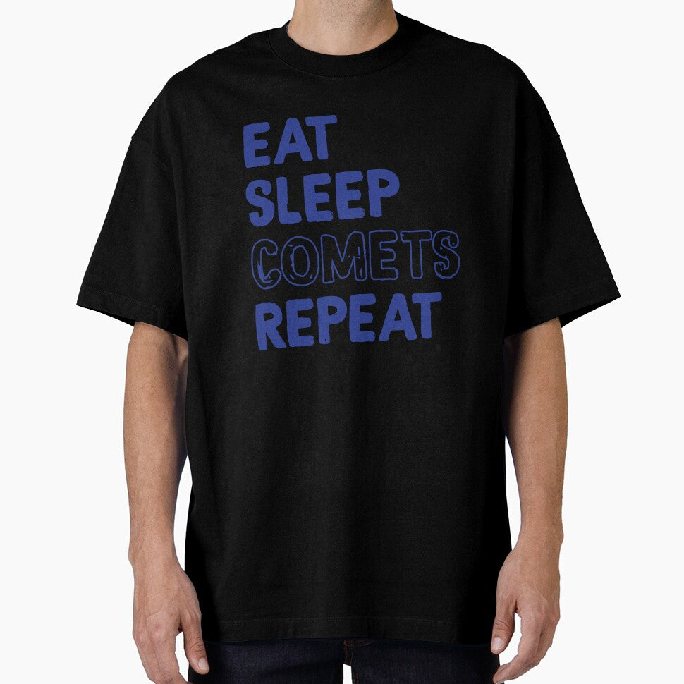 Eat Sleep Comets Repeat in Blue by calliew1217