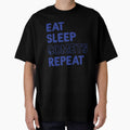 Eat Sleep Comets Repeat in Blue by calliew1217