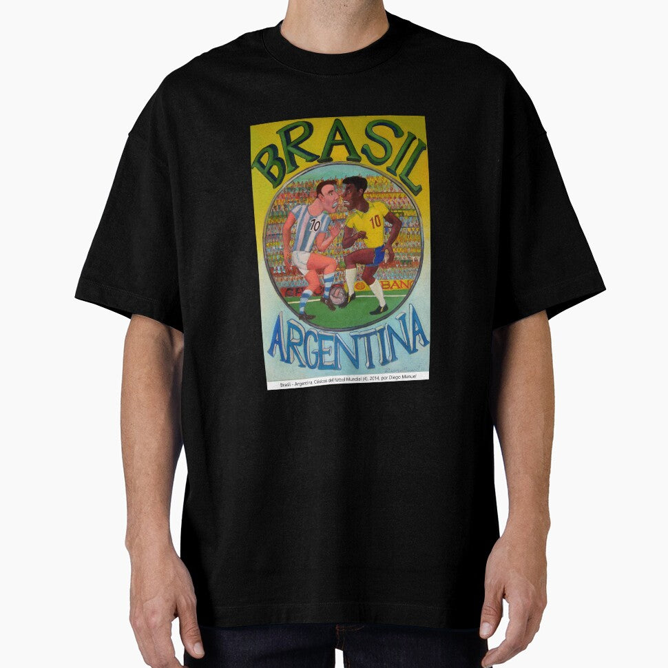 Brazil - Argentina, World soccer classics (4), 2014, by Diego Manuel by Diego Manuel Rodriguez