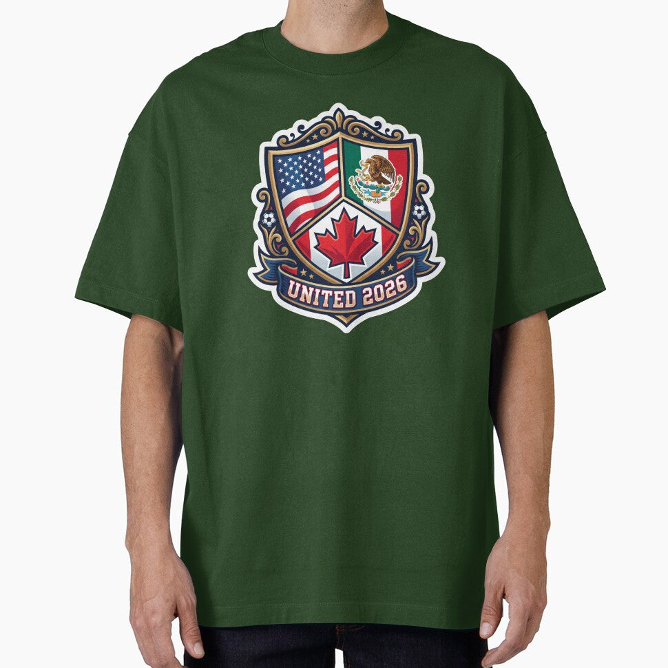 United 2026 Soccer Crest USA Mexico Canada by ryanguas