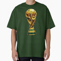 Golden Football Championship Trophy Sports Art by TeeStyle.mr