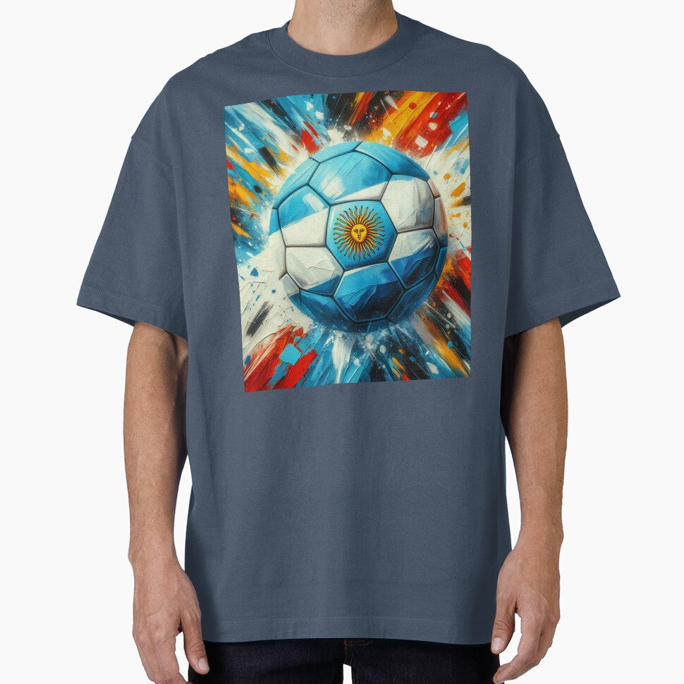 Argentina soccer Argentina football soccer ball art  football art soccer artwork by ssmg80