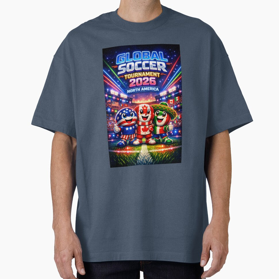 Global Soccer Tournament 2026 – Neon Stadium Energy by AleksKos