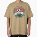 Mexico Vintage Soccer Crest — Retro Mexican Football Badge Fan Emblem by icemanphotos
