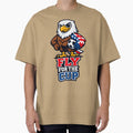 USA Bald Eagle Soccer Mascot – Fly For The Cup Patriotic Football Fan T-Shirt Sticker by  Artistry in Motion by MADsrecreation