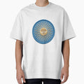 Embroidered Sun of May Patch - Argentina Football Crest Design by VisualStudio97