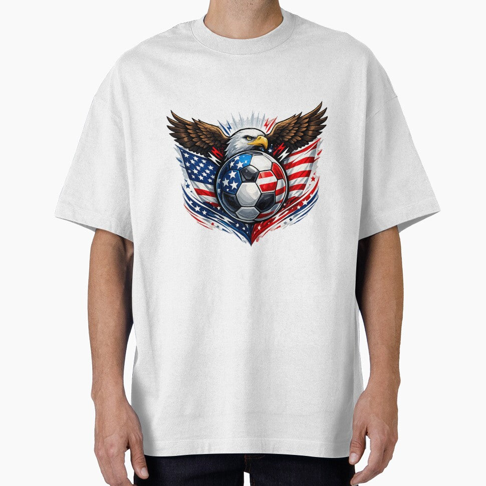 USA Soccer Eagle Patriotic Design | American Football Fan Art by arnabscreativeworld