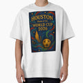 Houston World Cup 2026 Deep Night Soccer  — Expressionist Art Print by BrickByDream