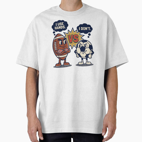 American Football vs Soccer VS Badge V2 by 1RSN