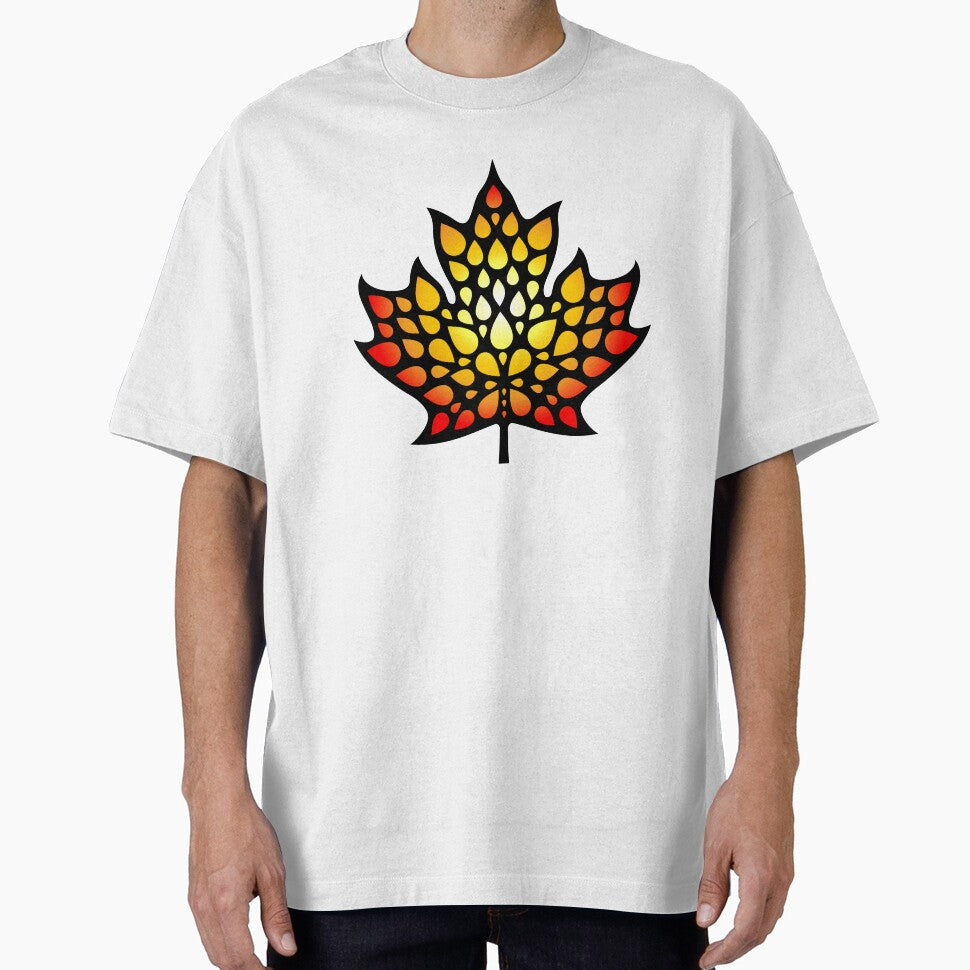 GLOWING PRIDE MAPLE LEAF ICON by Great Canadian Collective
