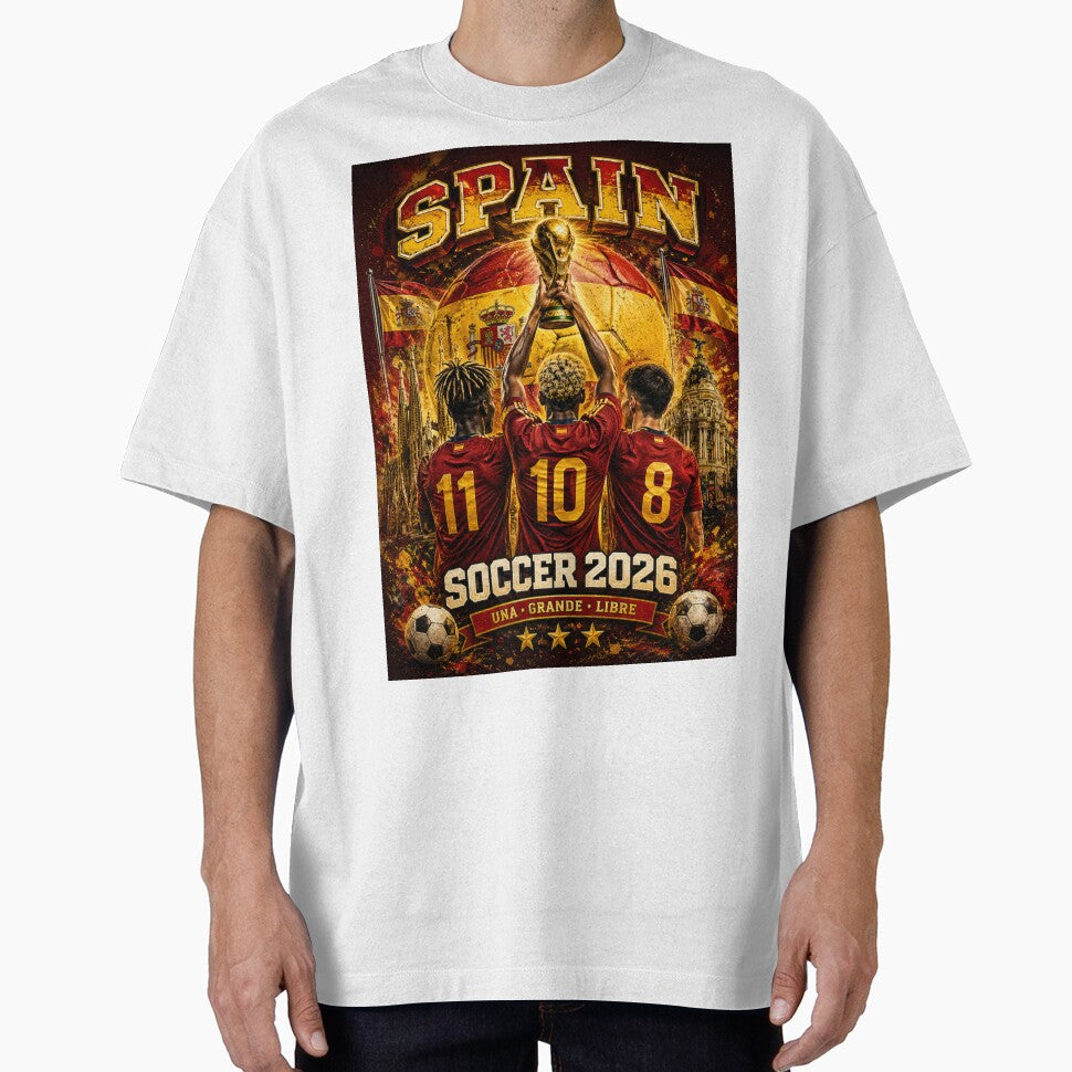 Spain Soccer 2026 Shirt – Spanish Football Fan Gift by UrbanPrintVibes