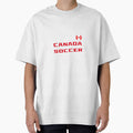 CANADA SOCCER T-Shirt – Canadian Flag Maple Leaf Fan Tee | Uncle Jichuan by Uncle-Jichuan