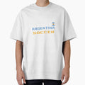Argentina Soccer T-Shirt with Flag – 2026 Argentinian Football Tee | Uncle Jichuan by Uncle-Jichuan