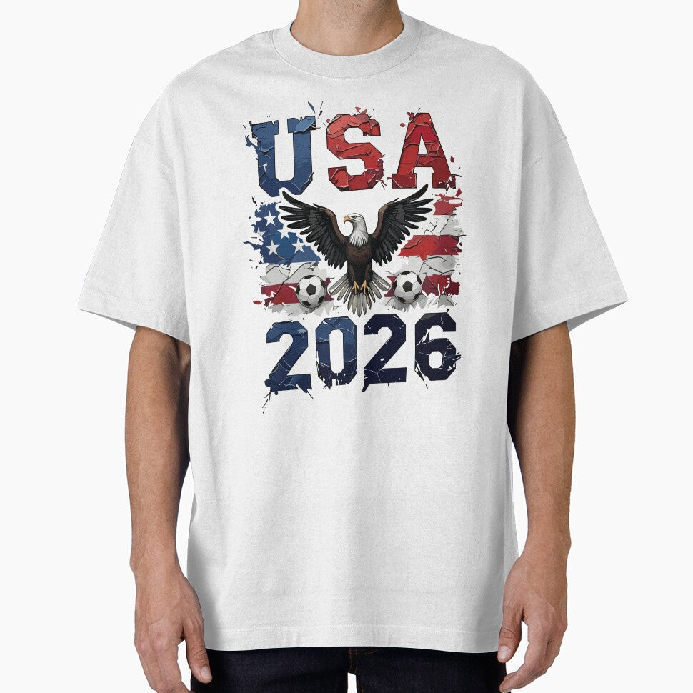 USA 2026 Soccer Eagle - World Cup Football by Krasnovaovaova