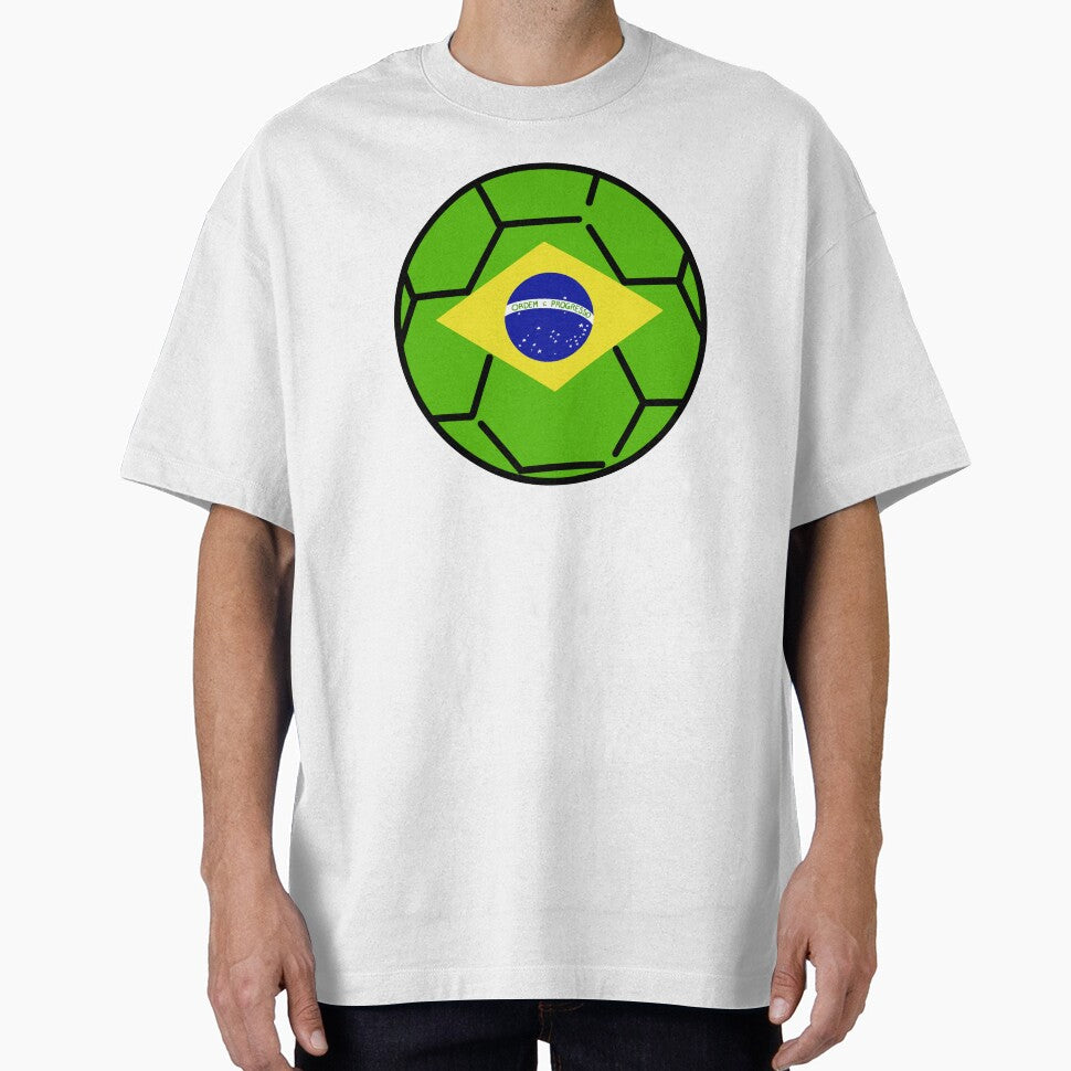 Brazil Flag Soccer Ball Illustration by lovekltart
