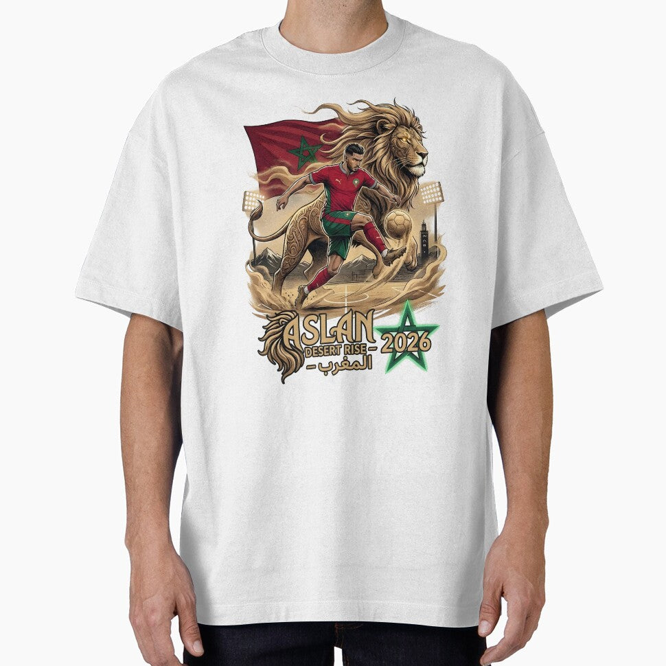 Aslan Desert Rise Morocco World Cup 2026 by VoidAnimeStudio