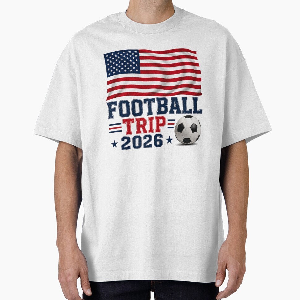 USA Football Trip 2026 Fan Travel Design by OfficeFighter