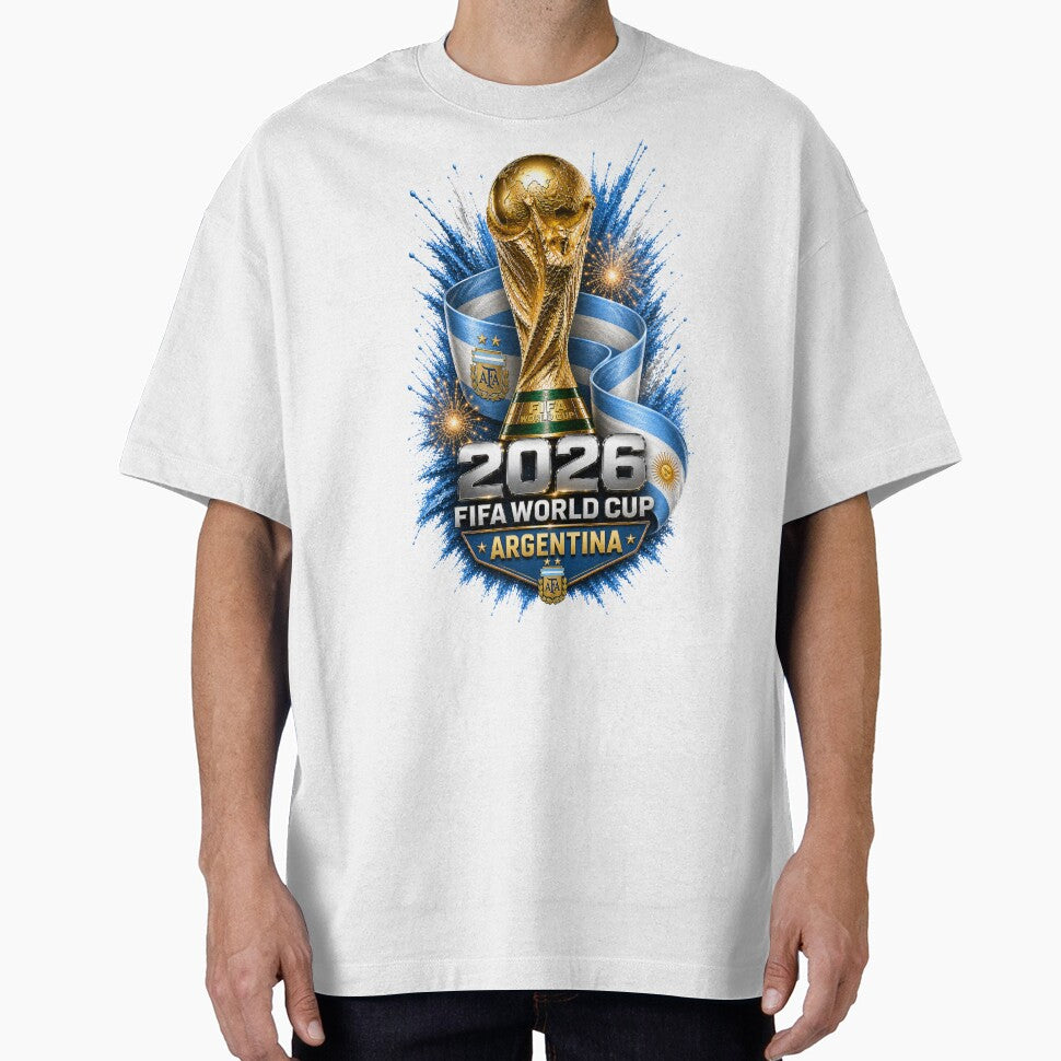 Argentina 2026 Football Fan Design by Retro Arabica