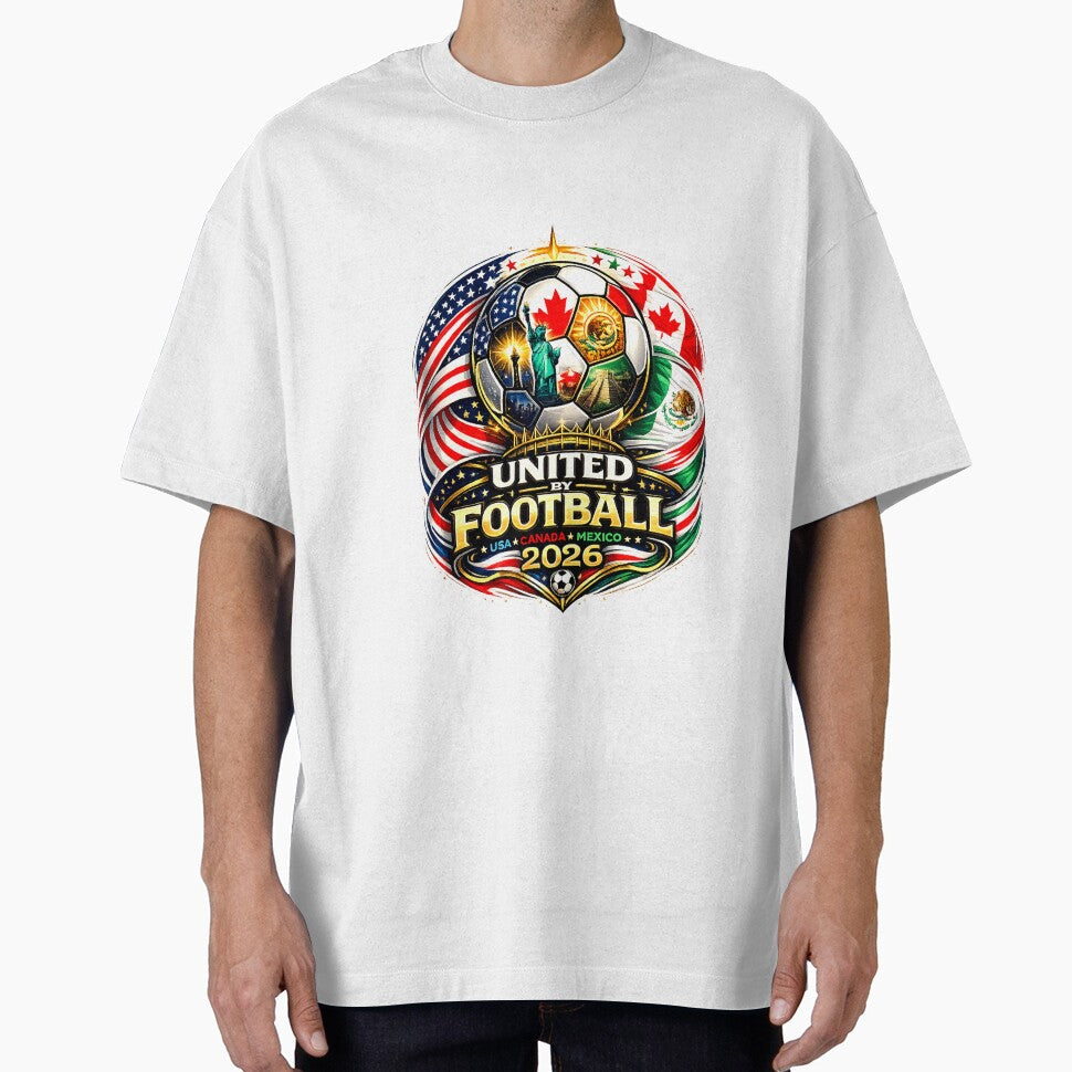 United By Football 2026 USA Canada Mexico by Puraenergia Stickers