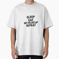 SLEEP EAT WORLDCUP REPEAT graphics for FIFA WORLDCUP 2026. by ZANU creativity