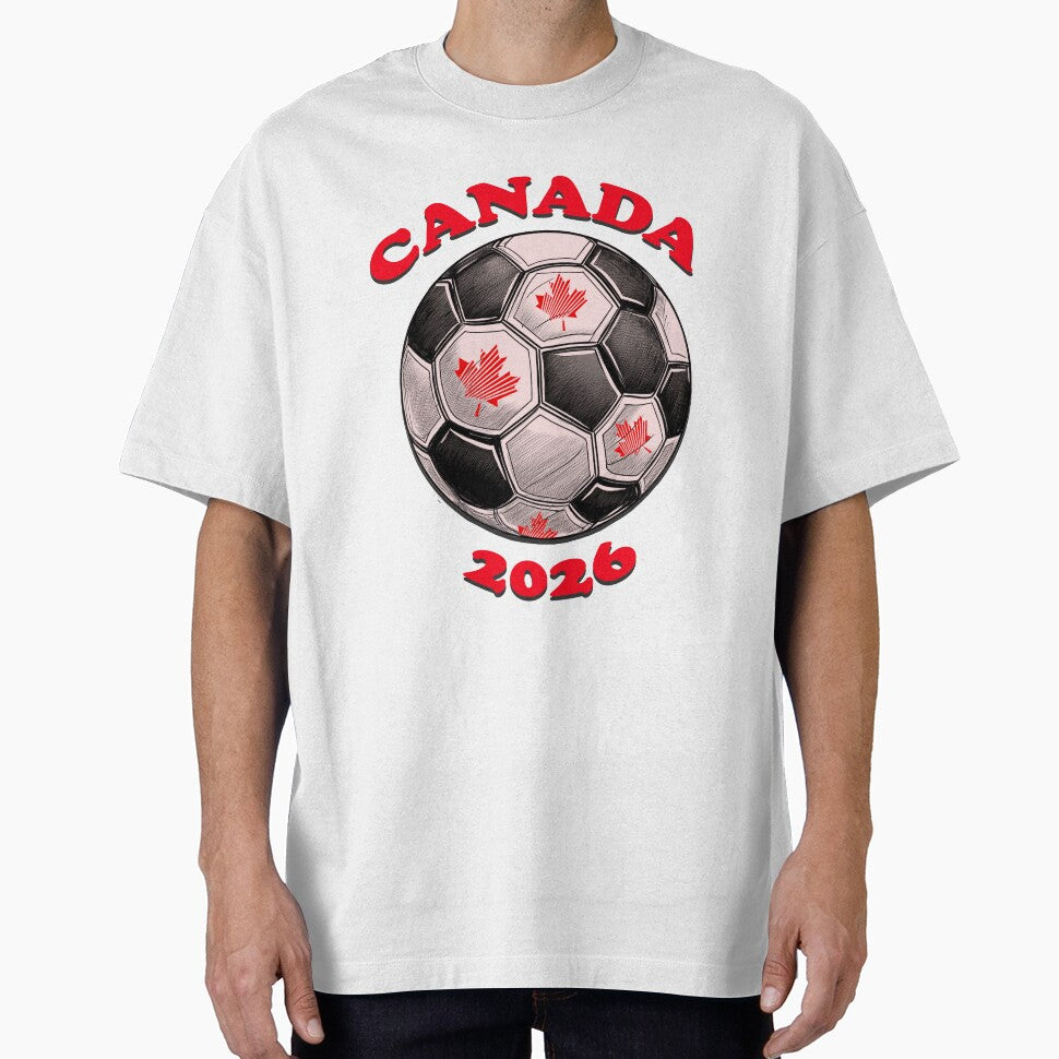 Canada 2026 Soccer Ball by Flower Magic