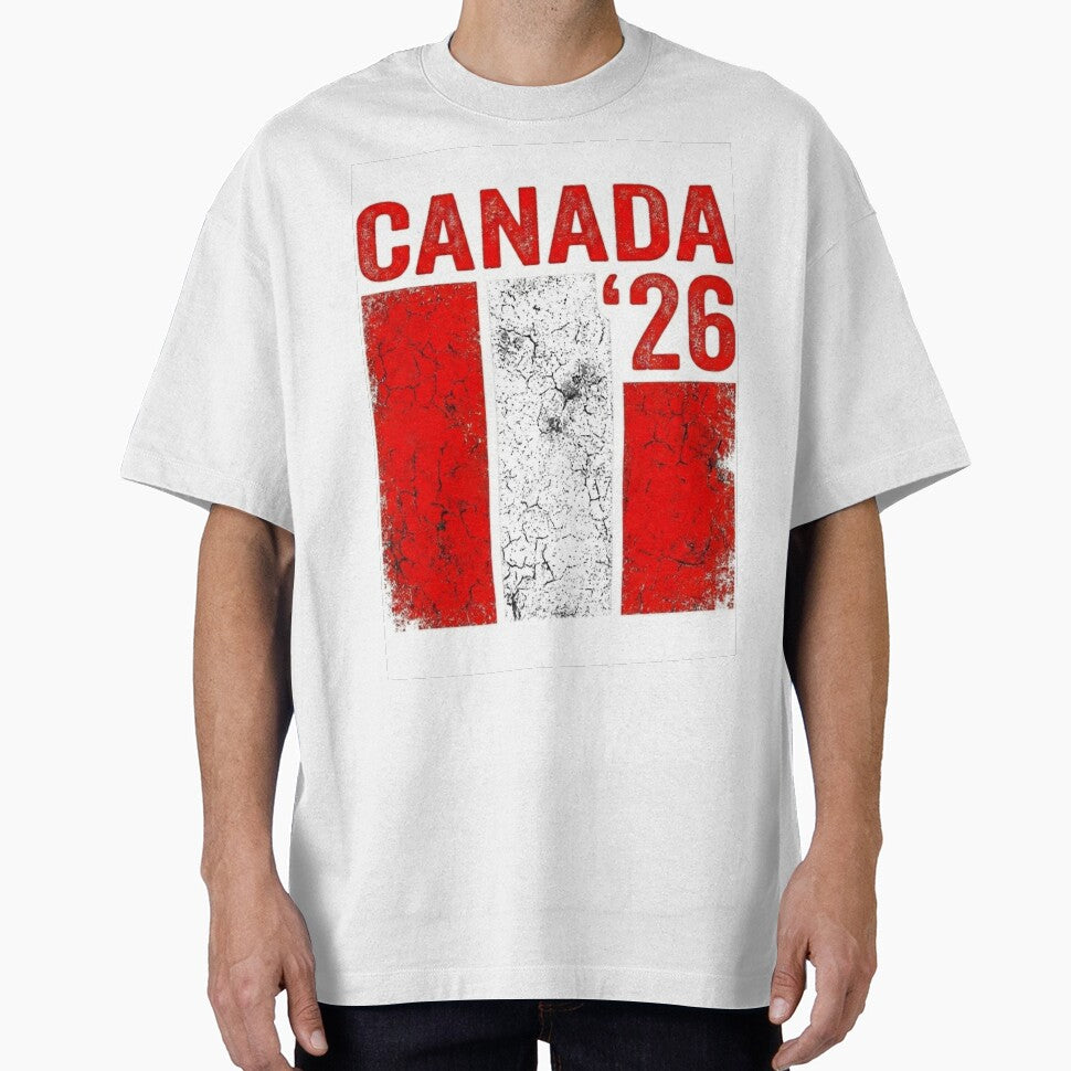 Canada 2026 Soccer Vintage Flag Football Fan by _ZENTAY_