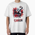 Les Rouges Spirit Soccer Shirt | Bold Canada Football Colors Tee | Fan Pride Gift by 3ac-Arts