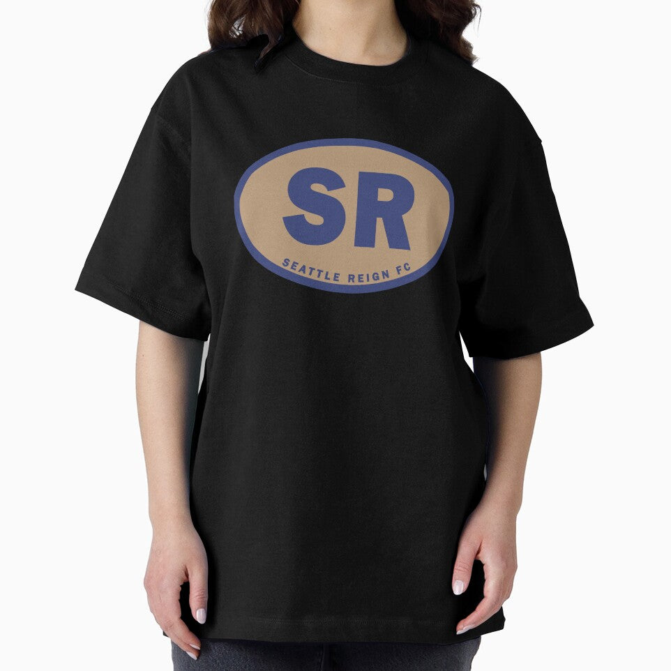 Seattle Reign FC Colorful Classic Oval by HBStickerworks