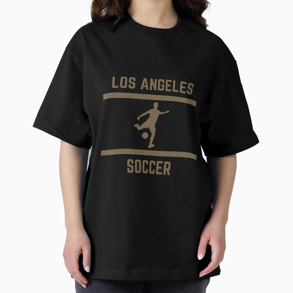 Gold Color Los Angeles Soccer by IssaraStudio
