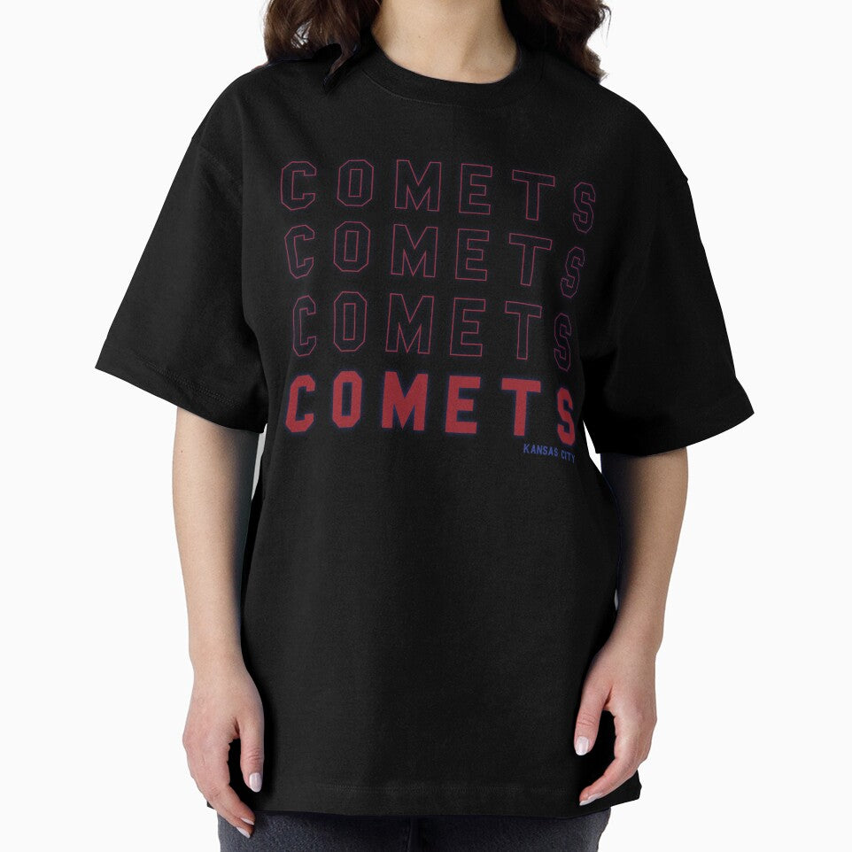 Comets Comets Comets Comets in Red by calliew1217