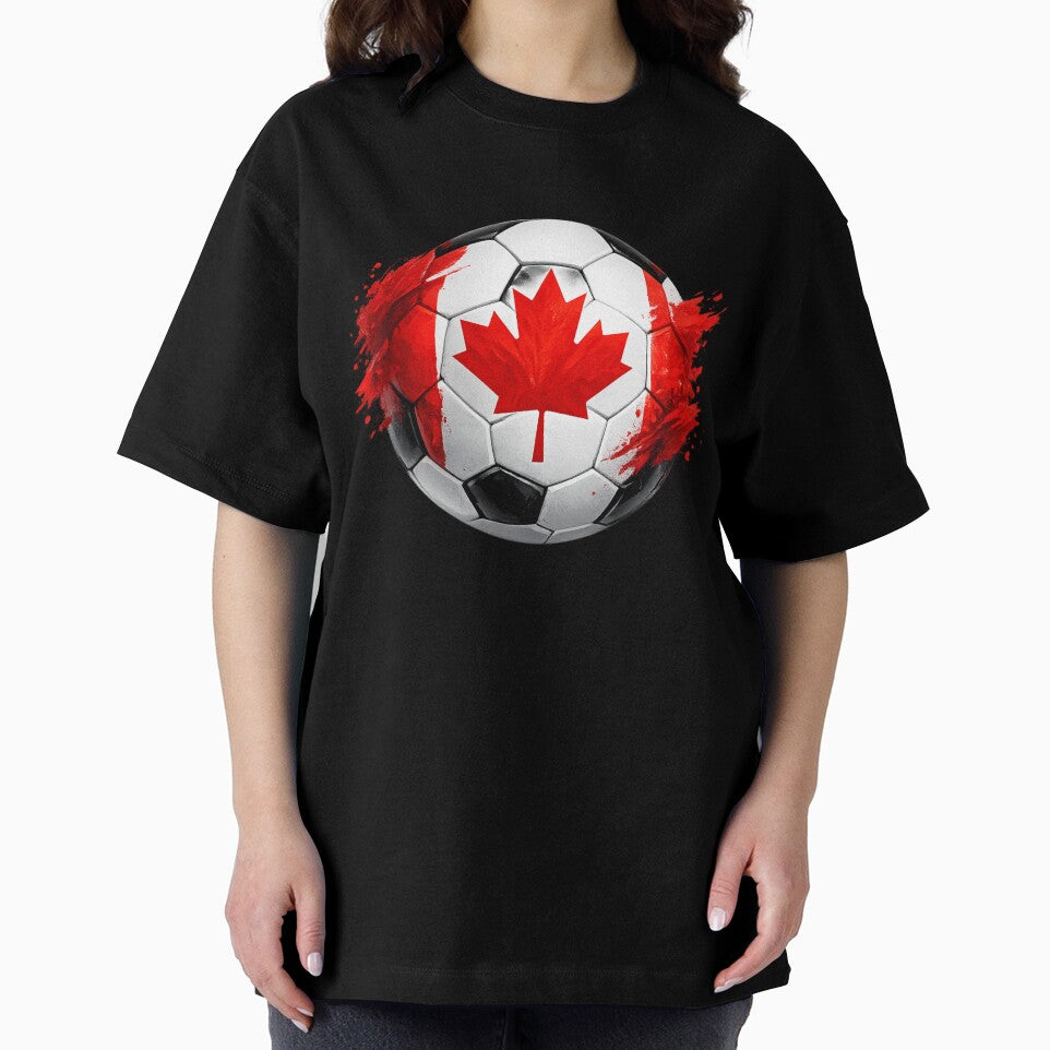 Canada Soccer Maple Leaf Design – World Football Championship Fan Graphic by RolMerch
