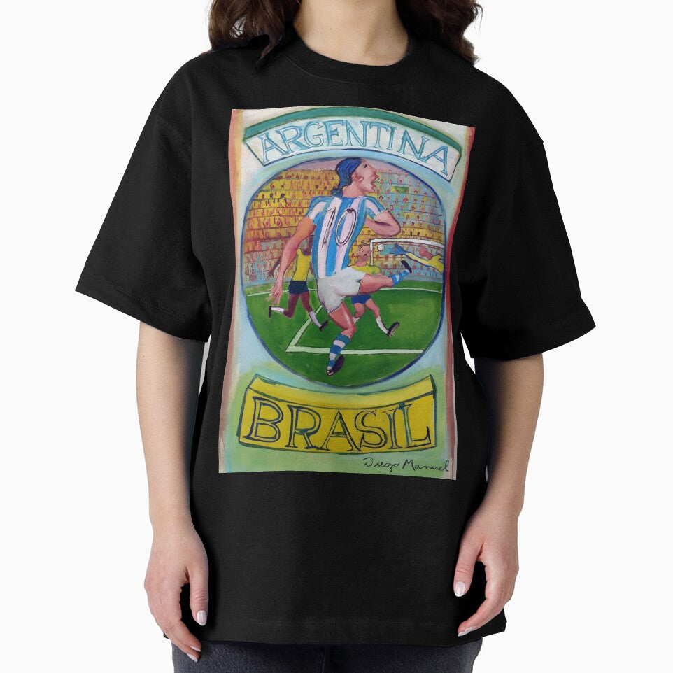 Argentina - Brazil, World Soccer Classics (3), 2014, by Diego Manuel by Diego Manuel Rodriguez