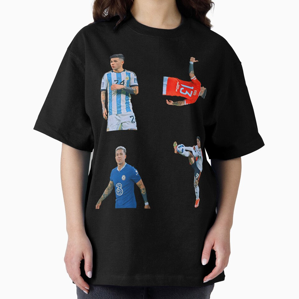 Enzo Fernandez Sticker Set / T Shirt by DiverseDazzle
