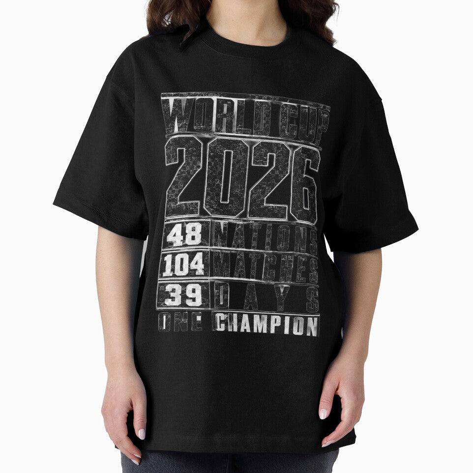 World Cup 2026 Vintage Football Statistics T-Shirt by ArthUpscale