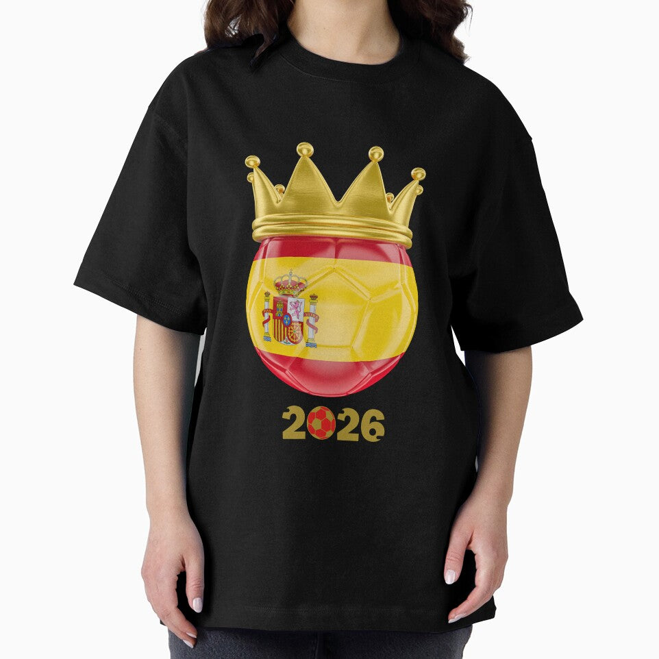 Spain Football Champion Crown 2026 by AchraffPrint