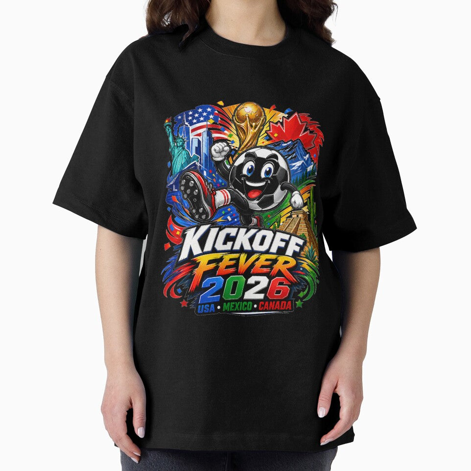 Kickoff Fever 2026 Sticker – Colorful Soccer Tournament Design | North America Football Fan Art by Puraenergia Stickers