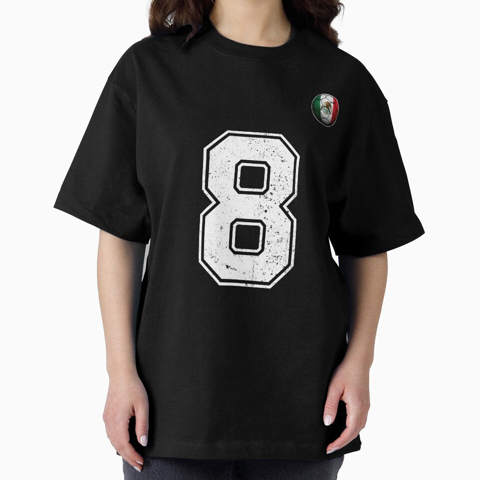 Number 8 Canada Flag Football Fan by BernoNickel