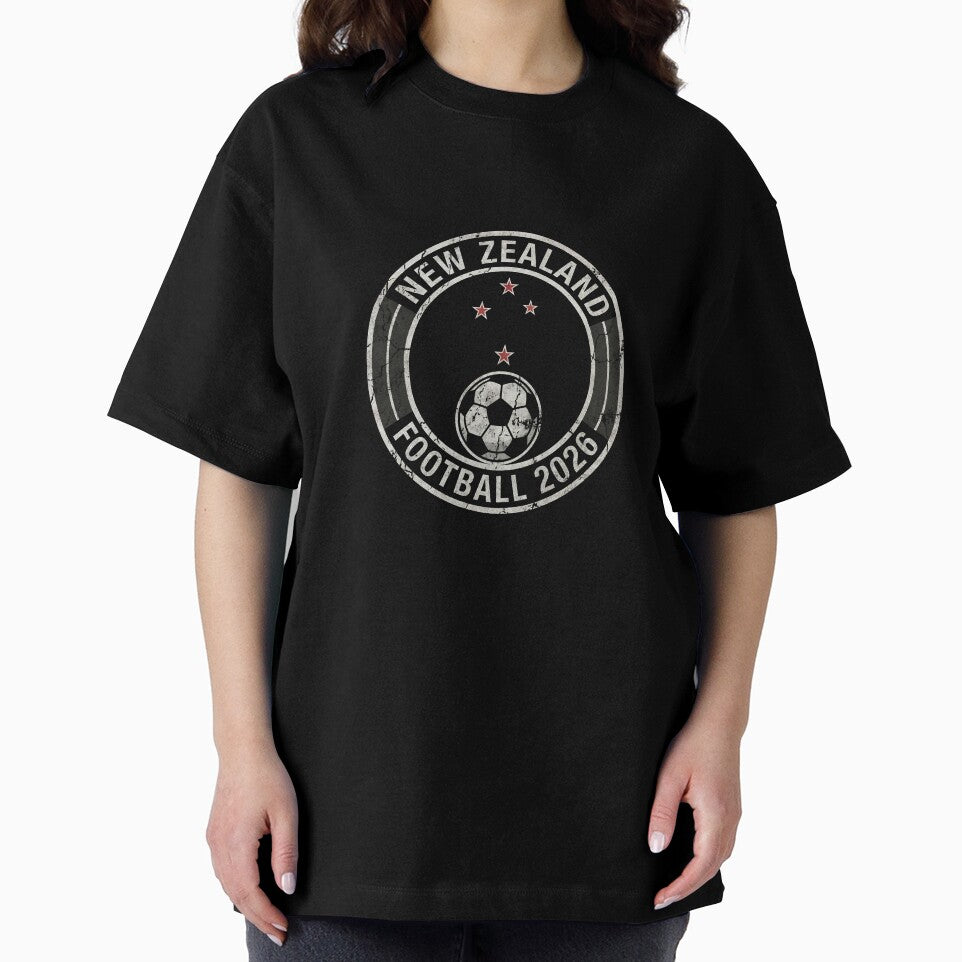 New Zealand Football 2026 Vintage Soccer Badge by Imaginationbeyond