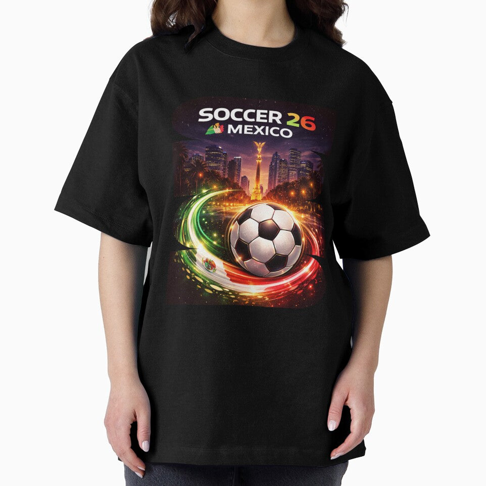 Mexico Soccer 2026 Shirt, Soccer 26 Mexico Fan Tee, Mexico Football Graphic by MK-Charlie