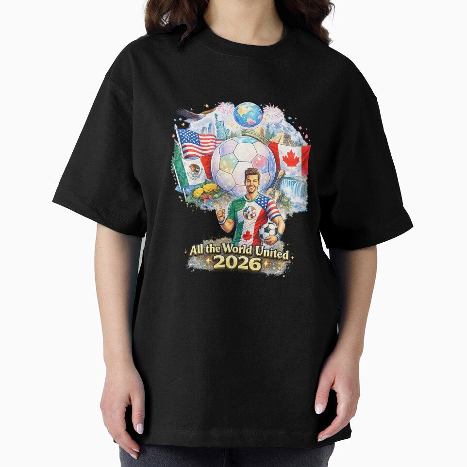 All The World United 2026 Football Design by Tender Flower Clothing