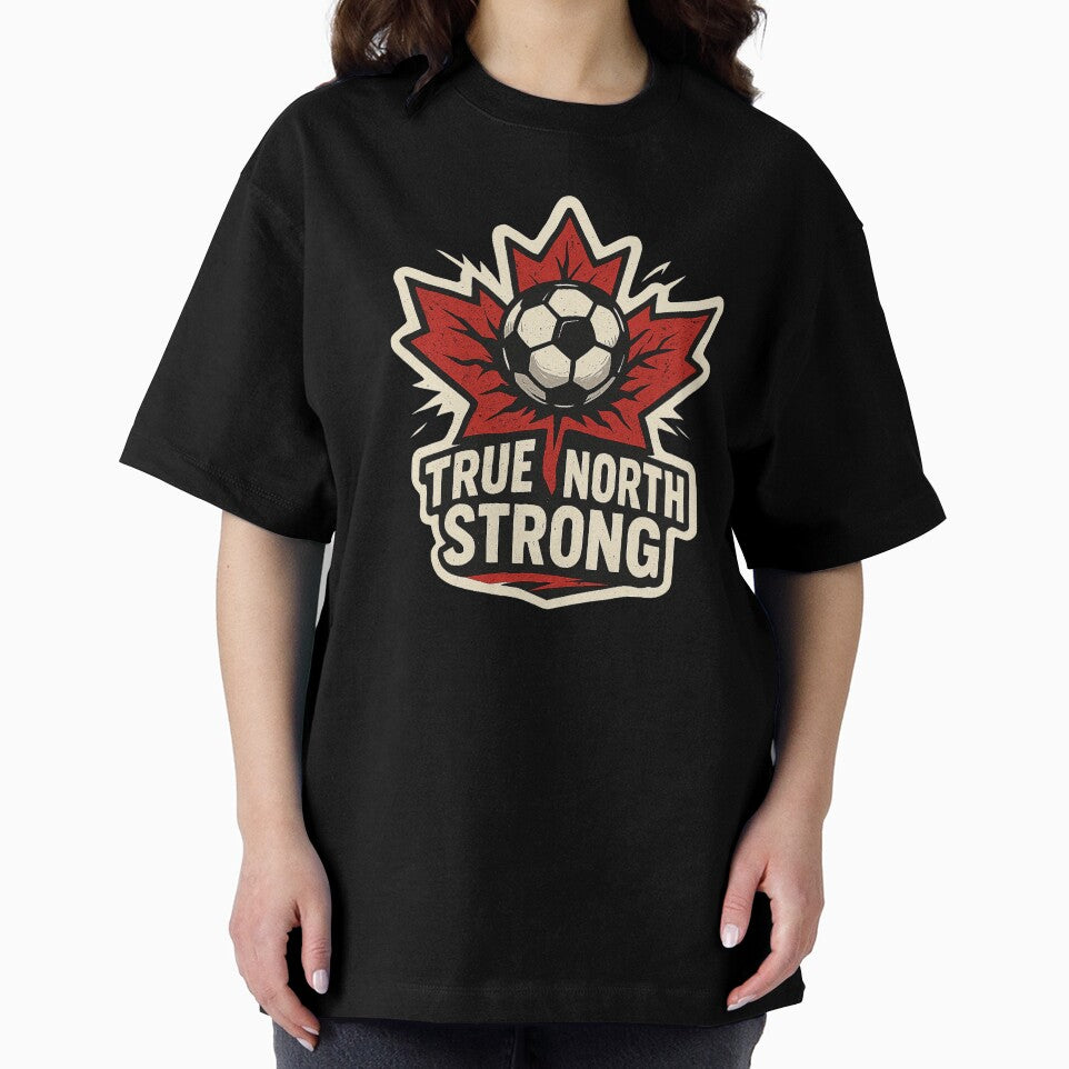 True North Strong Soccer Emblem by farzan-design