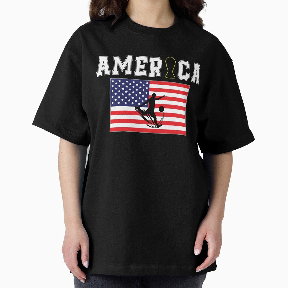 America National Soccer Fan Athletic Graphic by QuiteOrbit