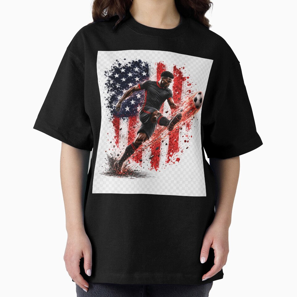 USA 2026 Football Club World Cup Trophy Retro Fan Design by Hamid-Artworks