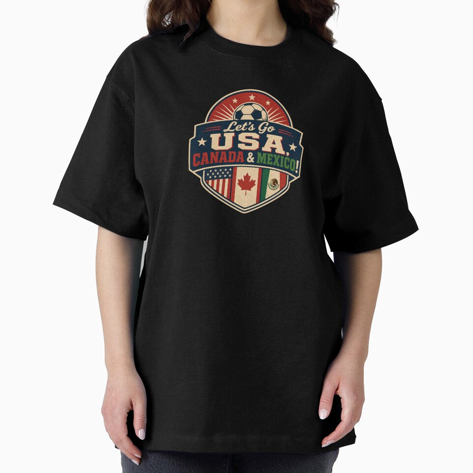 Let's Go USA Canada Mexico by DemureArtsy