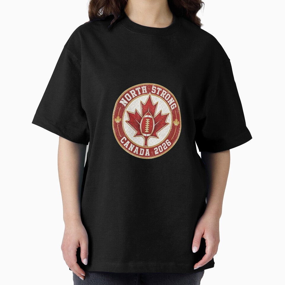 North Strong — Canada Football Pride World Cup 2026 T-Shirt by The96Minutes