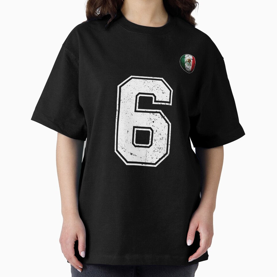 Number 6 Canada Flag Football Fan by BernoNickel