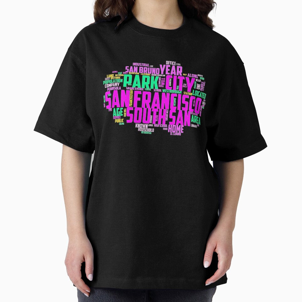 San Francisco pink fluorescent text by Astralia