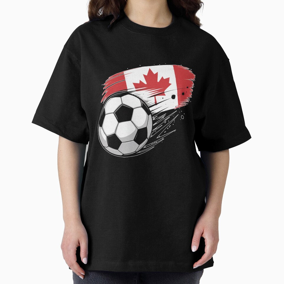 Maple Leaf Soccer Ball Sports Lover Canada by QuiteOrbit